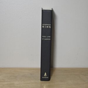 *3 for $30* Stephen King 'You Like It Darker' Hardcover Book